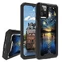 Rossy for Motorola Moto G Power 2023 Case for Moto G Power 2023 Phone Case with Art Starry Night Pattern Dual Layer Hybrid Heavy Duty Shockproof Protection Cover Case for Moto G Power 2023 6.5"