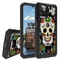 Rossy for Motorola Moto G Power 2023 Case for Moto G Power 2023 Phone Case with Art Skull Pattern for Women Men Dual Layer Hybrid Heavy Duty Shockproof Protection Case for Moto G Power 2023 6.5"