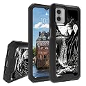 Rossy Case for Motorola Moto G 5G 2023, for Moto G 5G 2023 Phone Case with Landscape Painting Pattern Dual Layer Hybrid Heavy Duty Shockproof Protection Cover Case for Motorola Moto G 5G 2023