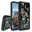 Rossy for Motorola Moto G Power 2023 Case for Moto G Power 2023 Phone Case with Sunflower Butterflies Night Pattern for Women Men Dual Layer Hybrid Heavy Duty Shockproof Case for Moto G Power 2023