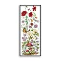 Rosyfoxes Cross Stitch Kits Stamped Full Range of Embroidery Starter Kits for Adult DIY- Printed kit Welcome the Spring(Printed) 11ct 3-Strands 11×27.2inches