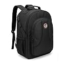 RotadoB1 26 Inch Professional DSLR Camera Backpack Bag with Removable Padded Dividers, High Quality Zippers &amp; Tripod Holder for SLR/Mirrorless Cameras, Lenses &amp; Accessories (Black)