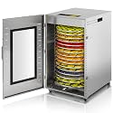 Rotary Commercial Food-Dehydrator 16 Trays Meat Dryer for Fruit Jerky 1500W