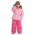Rothschild Girls' Ski Jacket and Snowbib Snowsuit Set