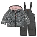 Rothschild Girls' Ski Jacket and Snowbib Snowsuit Set