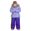 Rothschild Girls' Ski Jacket and Snowbib Snowsuit Set