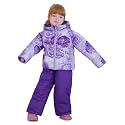Rothschild Girls' Ski Jacket and Snowbib Snowsuit Set