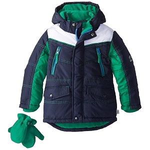 Rothschild Little Boys Puffy Colorblock Jacket