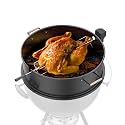 Rotisserie Grill Kit Premium Chicken Rotisserie for Weber 22 Kettle Grill