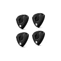 ROTOPATA 4 Pack Spring Loaded Guitar Pick Holder for Acoustic Electric Bass
