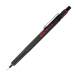 rotring 600 05mm black barrel mechanical pencil 1904443