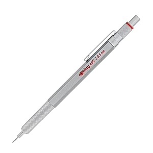 rotring 600 05mm silver barrel mechanical pencil 1904445