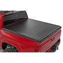 Rough Country Soft Roll Up Truck Bed Tonneau Cover for Toyota Tacoma (2024-2026) - Fits 5' (60") Bed, Weather-Resistant Roll Up Bed Cover