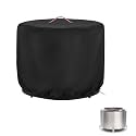 Round Fire Pit Cover 600D 28in Firepit Cover for OutVue Fire Pit