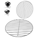 Round Grate Kit for Weber 14" Smokey Joe Silver/Gold Grill Accessories