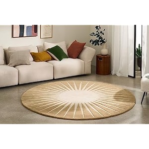 round handmade thick woolen anti slip carpet and rugs for living room bedroom hall dinning room 14x14 feet round carpets