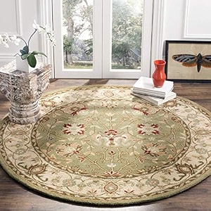 round handmade thick woolen anti slip carpet and rugs for living room bedroom hall dinning room 14x14 feet round carpets