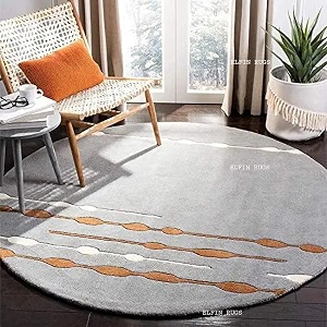 round handmade thick woolen anti slip carpet and rugs for living room bedroom hall dinning room 15x15 feet round rugs