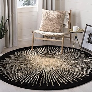 round handmade thick woolen anti slip carpet and rugs for living room bedroom hall dinning room carpet 6x6 size
