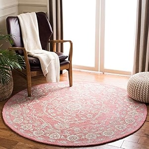round handmade thick woolen anti slip carpet and rugs for living room bedroom hall dinning room carpets 5x5 feet