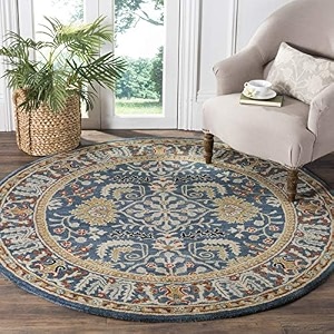 round handmade thick woolen anti slip carpet and rugs for living room bedroom hall dinning room 13x13feet round rugs