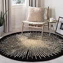 Round Handmade Thick Woolen Anti Slip Carpet and Rugs for Living Room Bedroom Hall Dinning Room 13x13feet Round Rugs