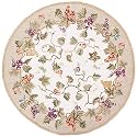Round Handmade Thick Woolen Anti Slip Carpet and Rugs for Living Room Bedroom Hall Dinning Room Carpets 5x5 feet