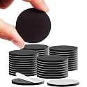 GEONASSUR Flexible Round Magnet Dots with Adhesive Backing, 40 Pack, 1.2 in