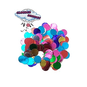 round multicolour sequines for craft dcor amp embroidery multicolour