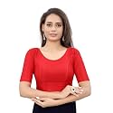 Round Neck Dobby Cotton Lycra Stretchable Elbow