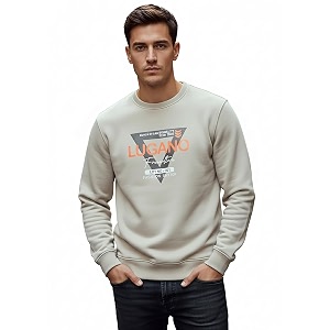 Round Neck Sweatshirt for Men