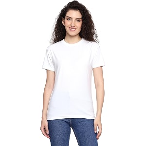 Round Neck T-Shirt Top for Women