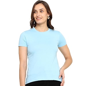 Round Neck T-Shirt Top for Women