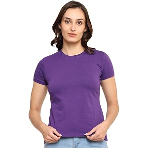 Round Neck T-Shirt Top for Women