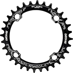 round oval chainring 104bcd 32t 34t 36t 38t 40t 42t 44t 46t 48t 50t 52t narrow wide chainring for 7 8 9 10 11 12 speed chains