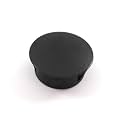 Round Plastic Hole Plug to fit 3/4" Opening - Slightly Domed Textured Surface (500)