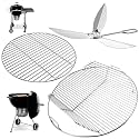 Round Replacement Grates Kit for Weber 22'' Kettle Charcoal One-Touch Grill
