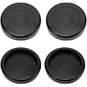Round Rubber Lift Arm Pads 4 Pack Compatible with BendPak or Danmar Lift Hoist Crane Pads