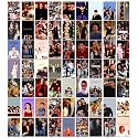 Rousrie Paper Aesthetic F.R.I.E.N.D.S Tv Shows Wall Collage Kit for Study Room Walls Decoration Size:4.00X6.00 Inches (Set of 63 Decor Stickers Poster) Self-Adesive Poster, Home, Self-Adhesive