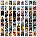 Rousrie Paper Aesthetic Movie Wall Collage Kit for Bedroom, Study Room Walls Decoration Size:4.00X6.00 Inches (Set of 63 Decor Stickers Poster) Self-Adesive Poster, Home, Self-Adhesive