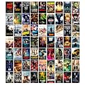 Rousrie Paper Aesthetic Web Series Wall Decor for Walls Decoration Size :4.00X6.00 Inches (Set of 63 Stickers Poster) Self-Adhesive Poster