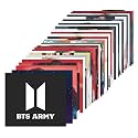 Rousrie Pack of 32 Premium BTS Photocards, Merch For Journal Supplies, Scrapbooking, Fancards For BTS Army (Size – 4 inch × 3.5 inch)