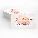 Rousrie Thank You Cards (Pack Of 50) With White Back For Small Business, Return Gifts, Packaging Material, Professional Use (Size – 3.5 inch by 2 inch), Design 4