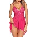 ROUXOUS Nightwear for Girls-Babydoll Lingerie for Women-Women39s