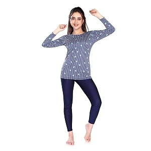 rovars two piece swimming costume for women with pads