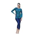 ROVARS Two Piece Swimming Costume for Women with Pads
