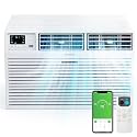 ROVSUN Smart 8000 BTU Through the Wall Air Conditioner with Remote &amp; App Control, Energy Saving Wall AC Unit with Timer for Bedroom, Living Room, Apartment, Dorm up to 350 Square Feet, 115V/60Hz