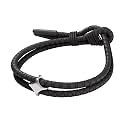 Rowdy Parrot FlexTech Adjustable Silicone Rope Bracelet: Waterproof, Sweatproof, Sunproof, Minimalist Surf, Golf Jewelry for Men - One Size Fits All