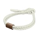 FlexTech Adjustable Silicone Rope Bracelet: Waterproof, Sweatproof, Sunproof, Minimalist Surf, Golf Jewelry for Men - One Size Fits All