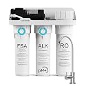 ROWF-05-pH+ Alkaline Reverse Osmosis Water Filter, 450G Tankless RO Water Filtration System, 7-Stage Undersink RO System With NSF/ANSI 58 Certified, 2:1 Pure To Drain, Requires Power Outlet